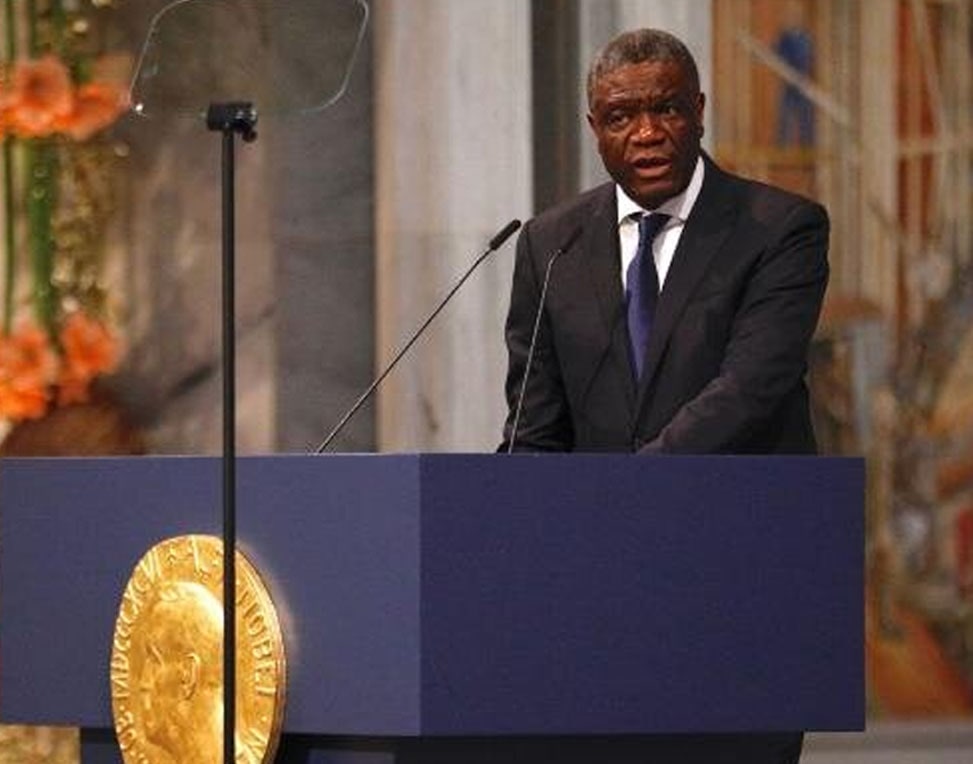 dr denis mukwege nobel peace prize speech